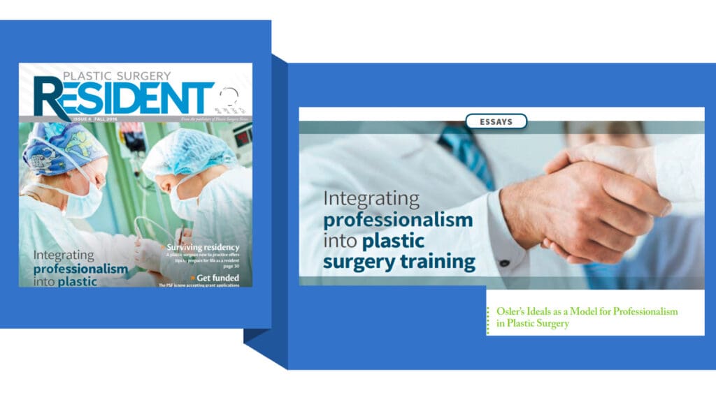 Plastic Surgery Resident Issue 4 Fall 2016